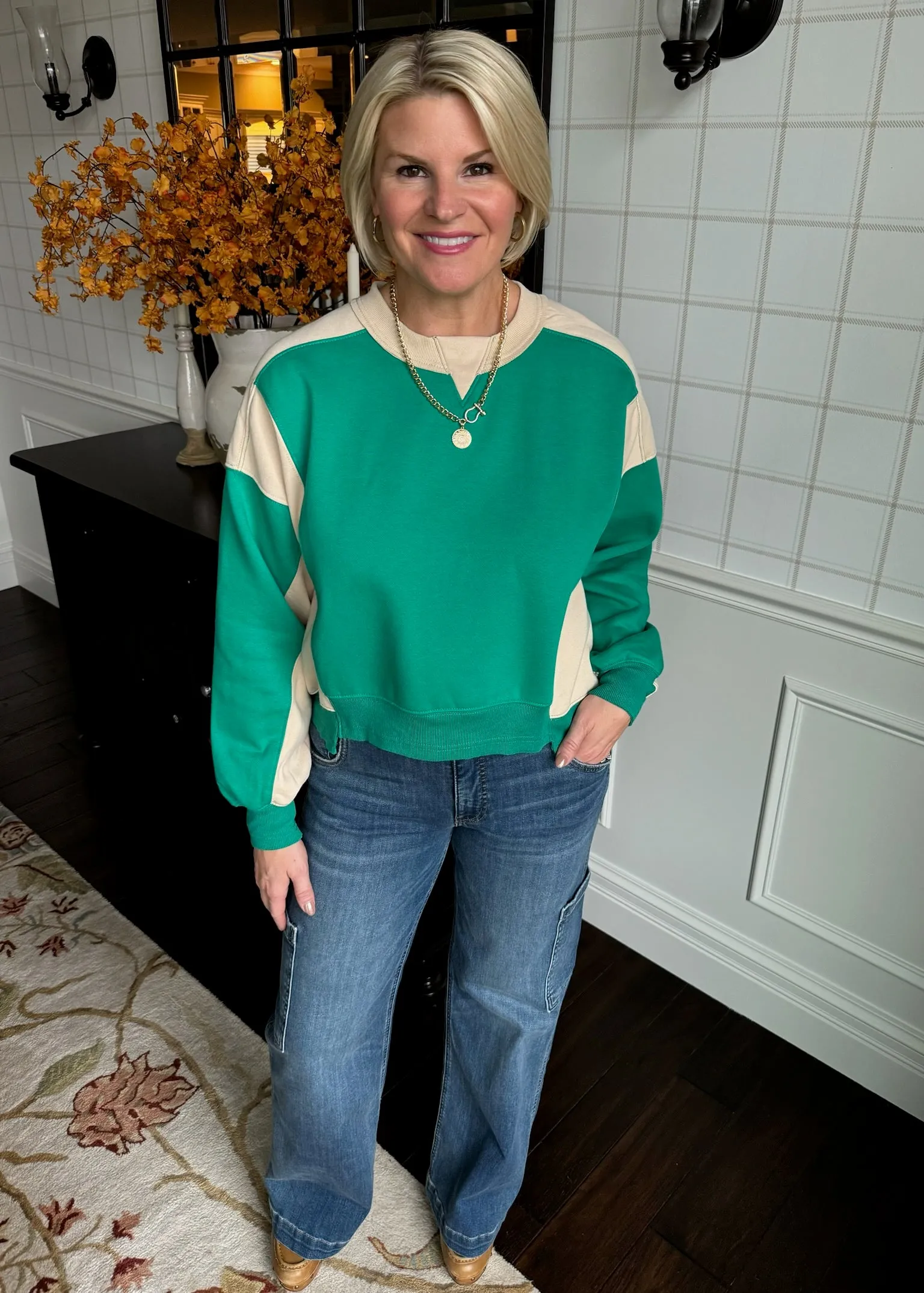 Olivia Green  Sweatshirt