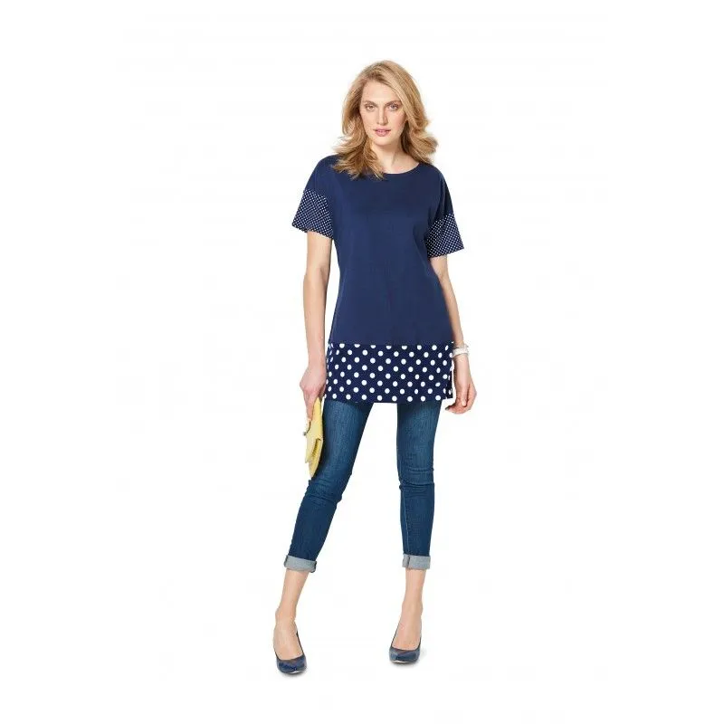 Patron Burda 6330 - Tee-shirt sportswear
