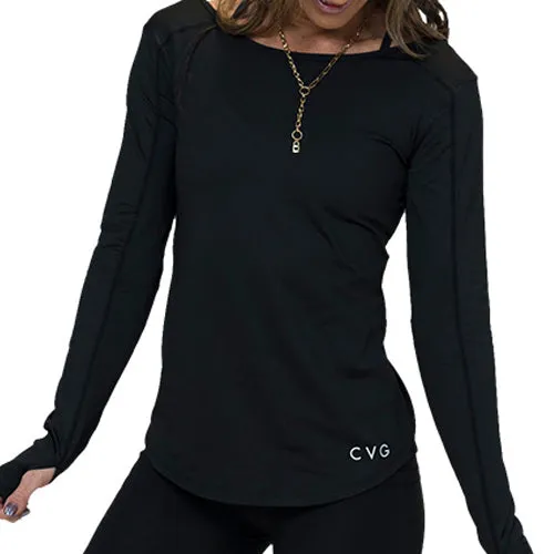 Performance Long Sleeve Shirt | Black