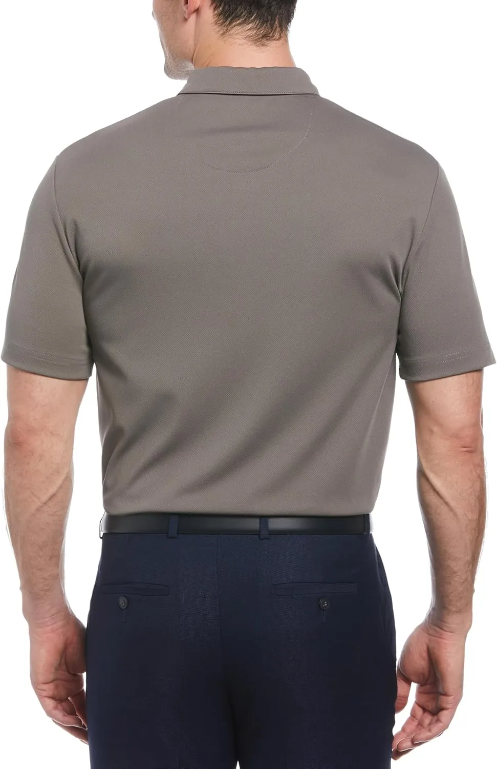 Perry Ellis Men's Classic Short Sleeve Golf Polo, Moisture-Wicking Sun Protection, Enhanced Stretch (Available in Big & Tall)