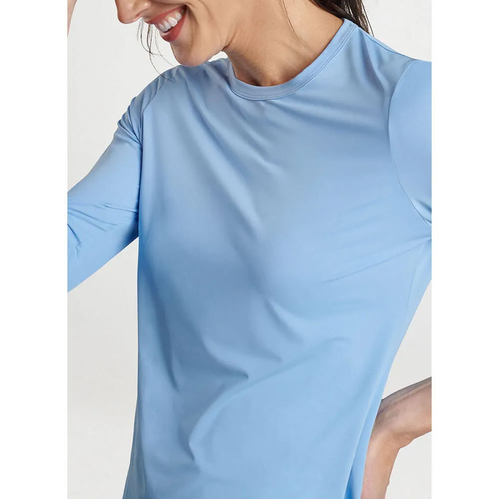 Peter Millar Women's Lightweight Long-Sleeve Sun T-Shirt - Cottage Blue
