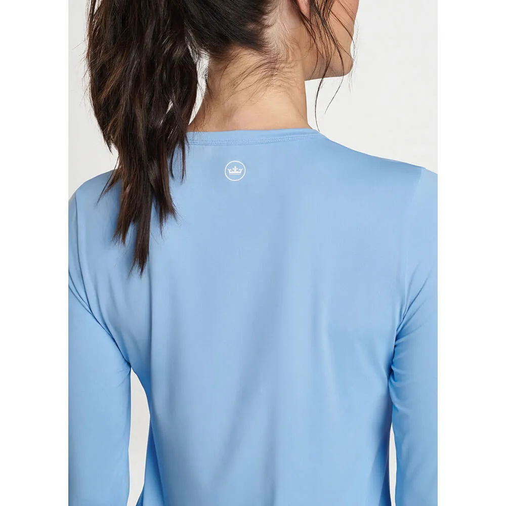 Peter Millar Women's Lightweight Long-Sleeve Sun T-Shirt - Cottage Blue