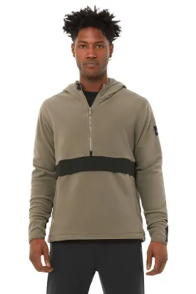 Polar Fleece - Olive Branch/Black