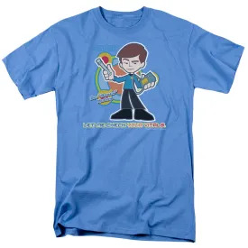 Quogs Check Your Vitals Mens T Shirt Carolina Blue