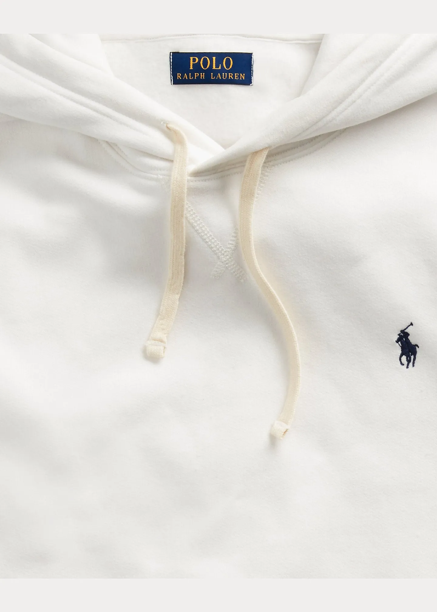 Ralph Lauren The RL Fleece Hoodie | White