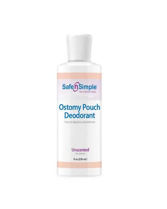 Safe n Simple Ostomy Pouch Deodorant Blue