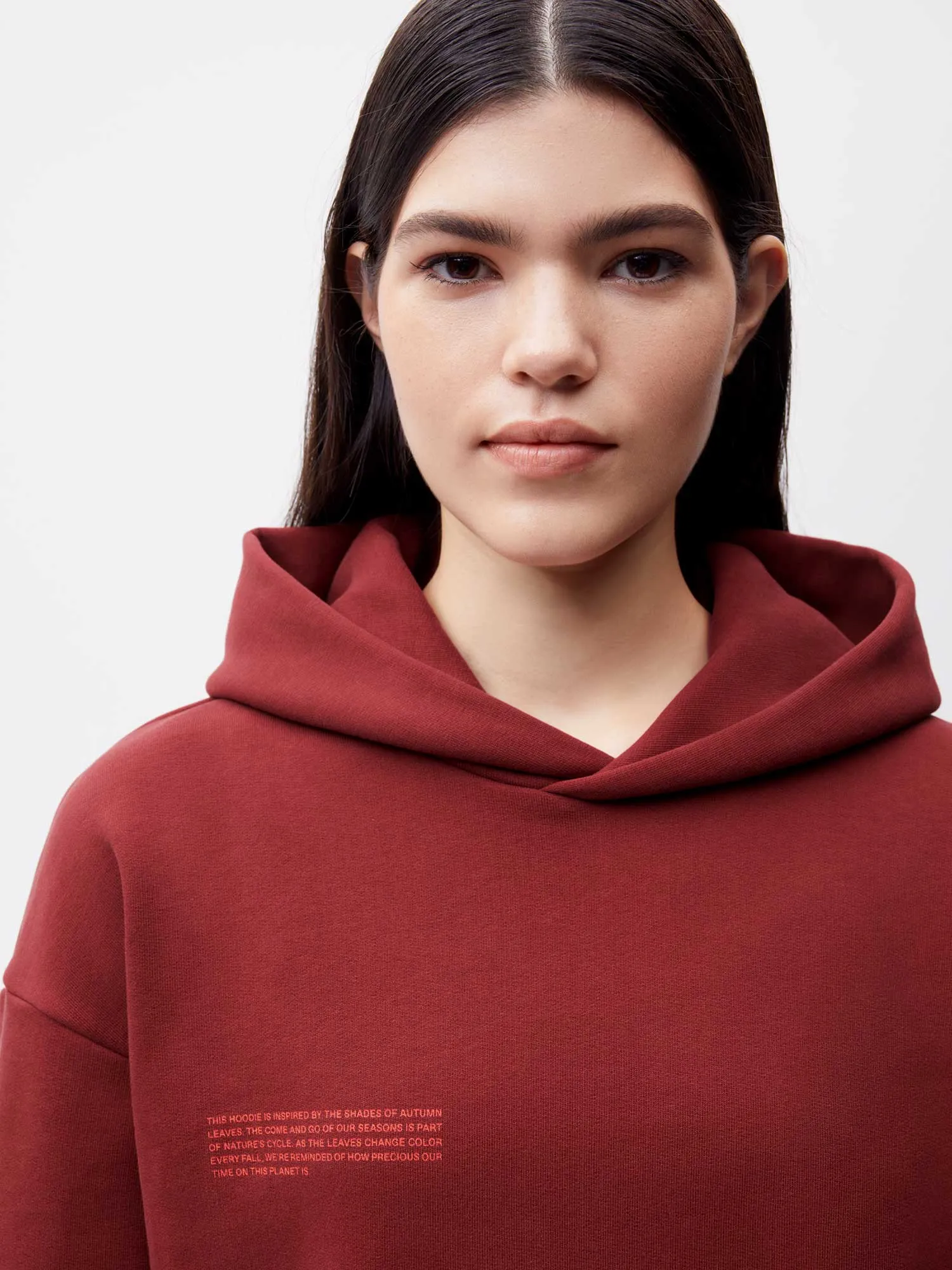Signature Hoodie - Autumn Leaves—maple red