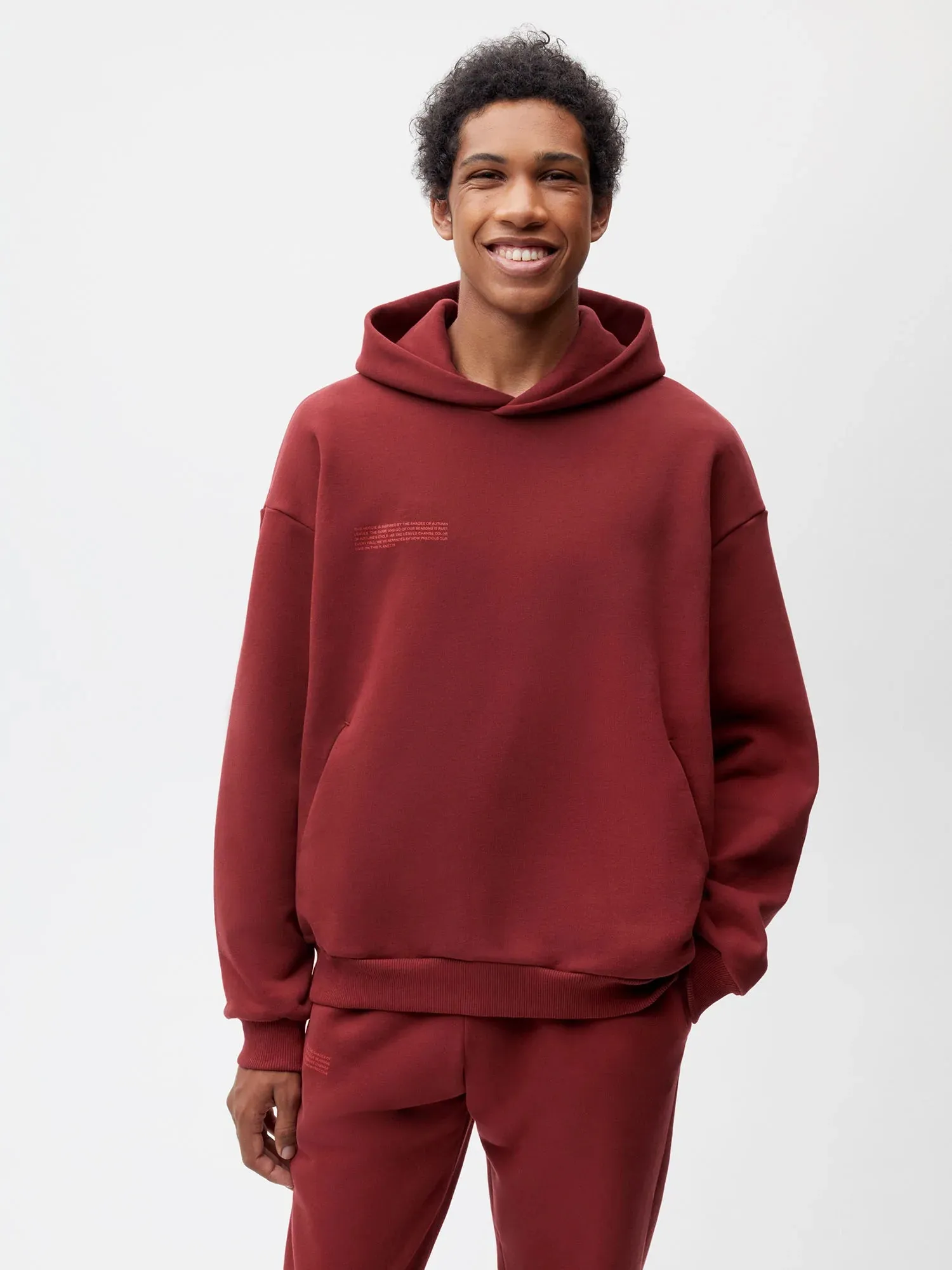 Signature Hoodie - Autumn Leaves—maple red