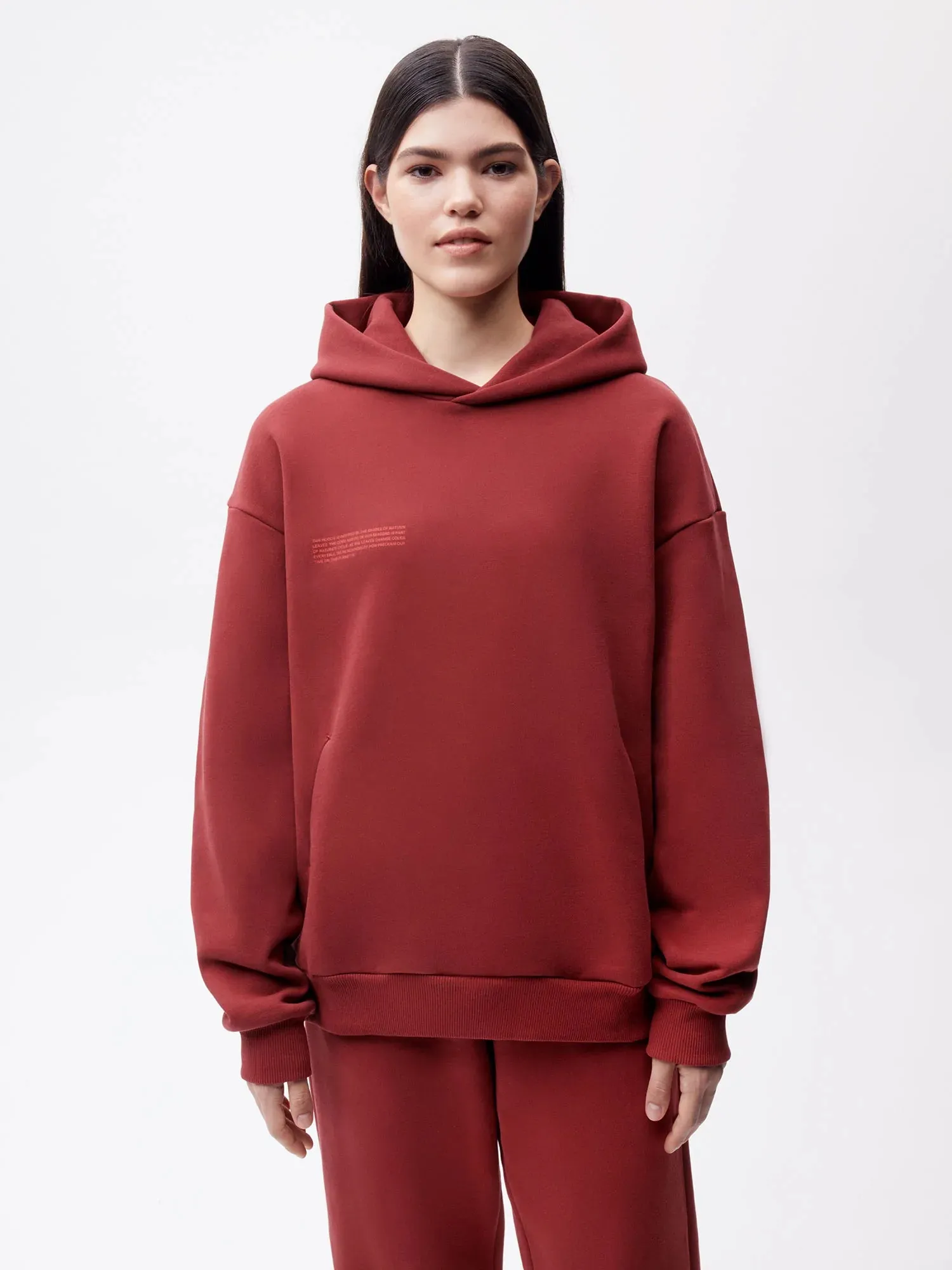 Signature Hoodie - Autumn Leaves—maple red