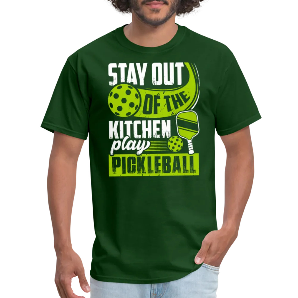 Stay Out Of The Kitchen Play Pickleball T-Shirt