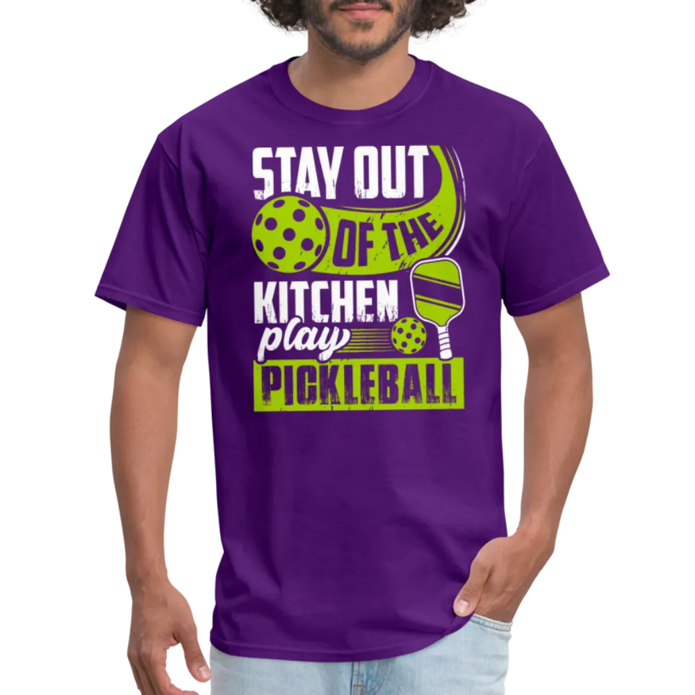 Stay Out Of The Kitchen Play Pickleball T-Shirt