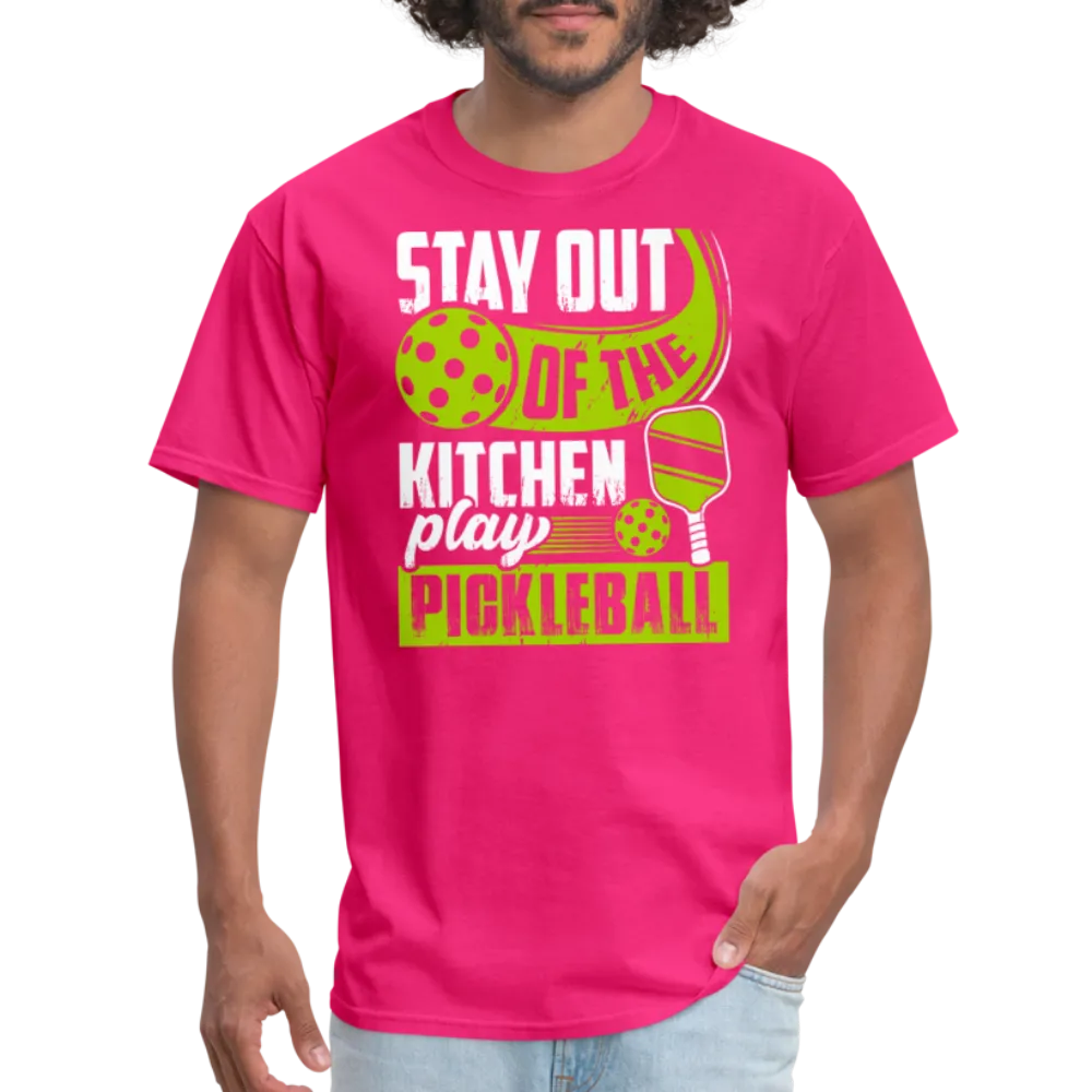 Stay Out Of The Kitchen Play Pickleball T-Shirt