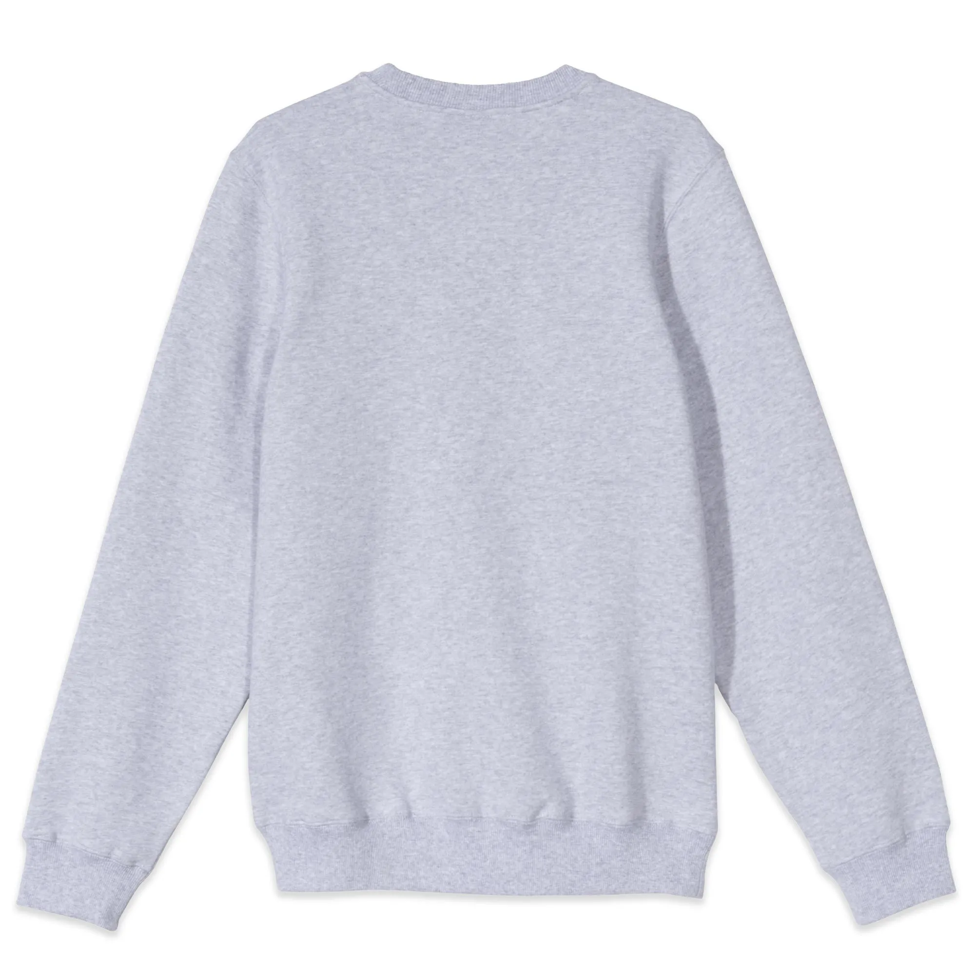 Stussy Block Type Crewneck Ash