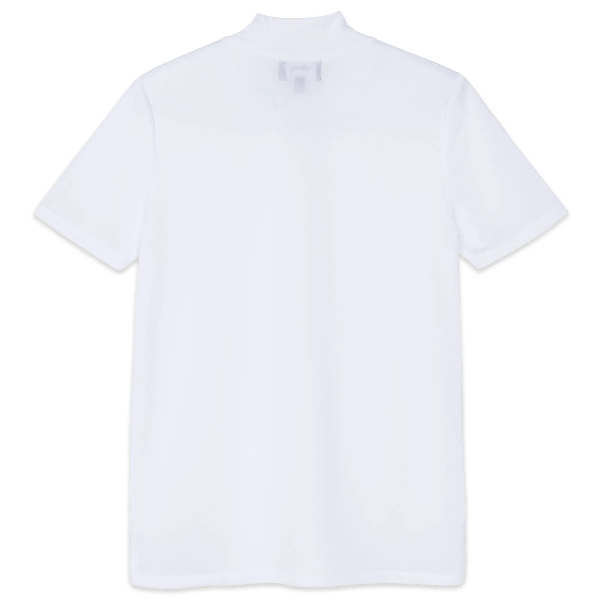 Stussy Gazer Mock Tee White