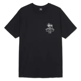 Stussy Jamaica World Tribe Tee Black