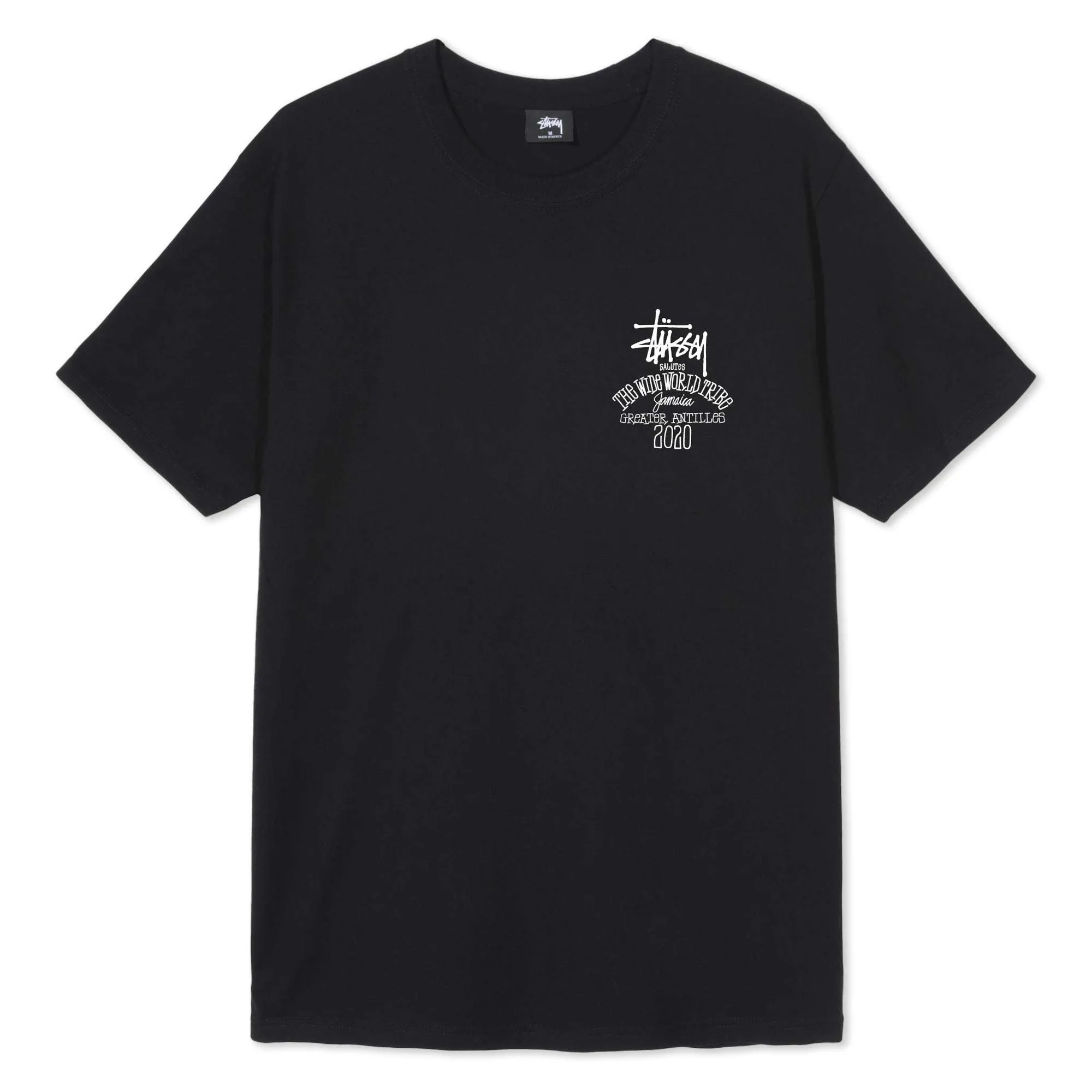 Stussy Jamaica World Tribe Tee Black