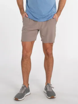 Tasc Performance Recess 7in Unlined Short Driftwood