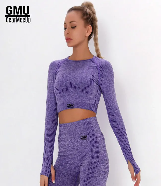 Tempo Seamless Long Sleeve Crop