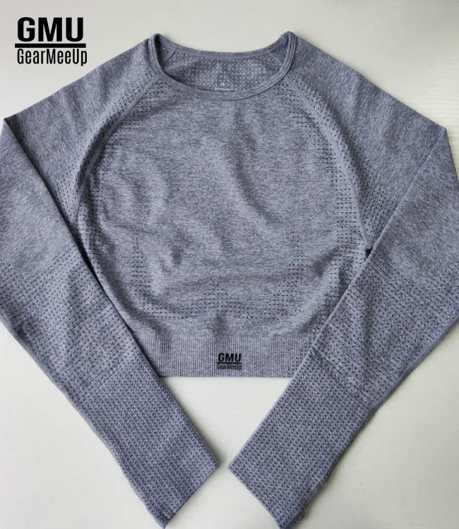 Tempo Seamless Long Sleeve Crop