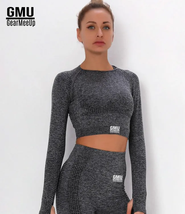 Tempo Seamless Long Sleeve Crop