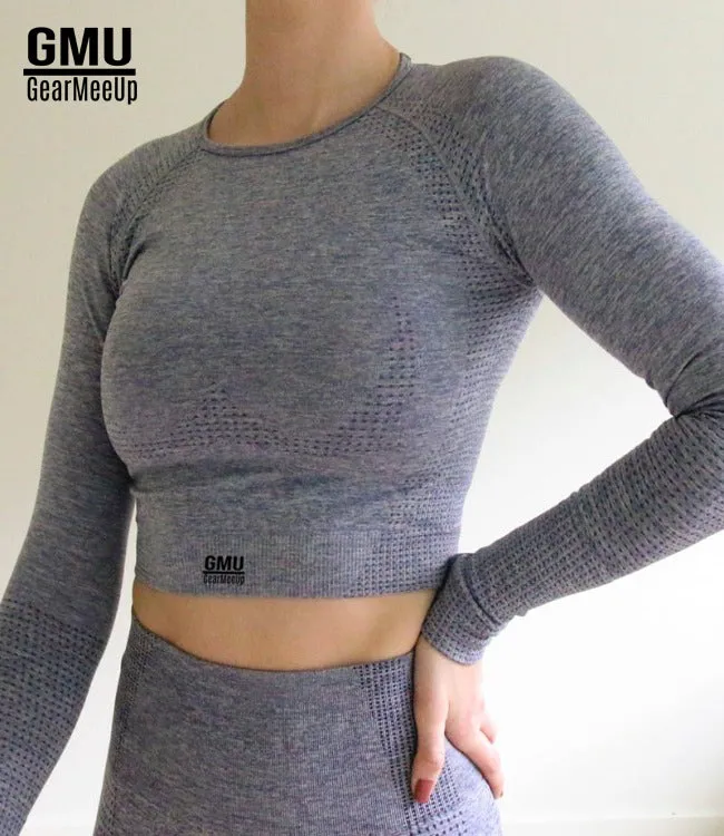 Tempo Seamless Long Sleeve Crop