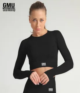 Tempo Seamless Long Sleeve Crop