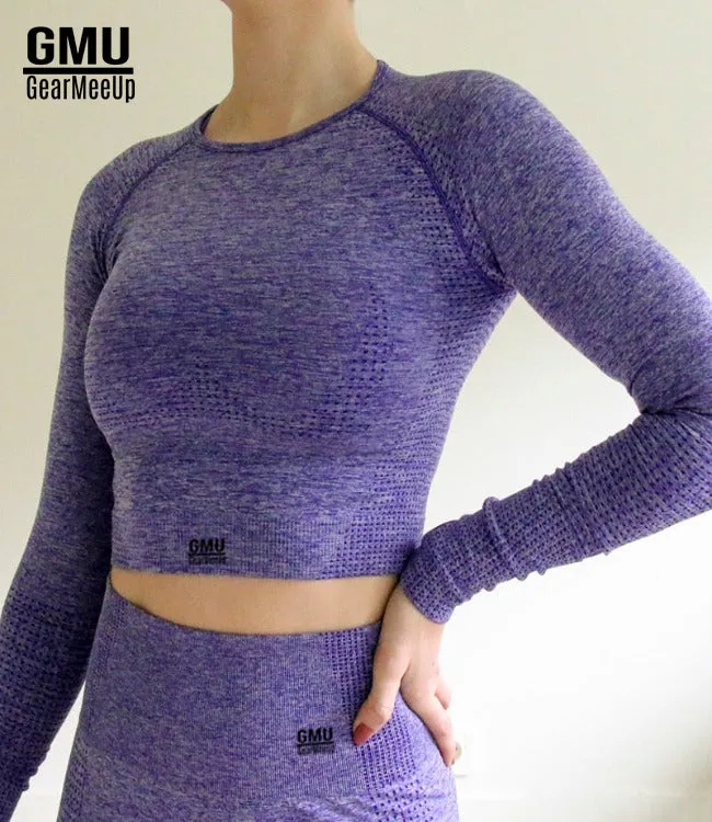 Tempo Seamless Long Sleeve Crop