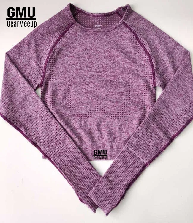 Tempo Seamless Long Sleeve Crop