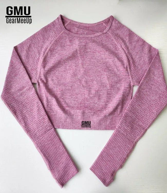 Tempo Seamless Long Sleeve Crop