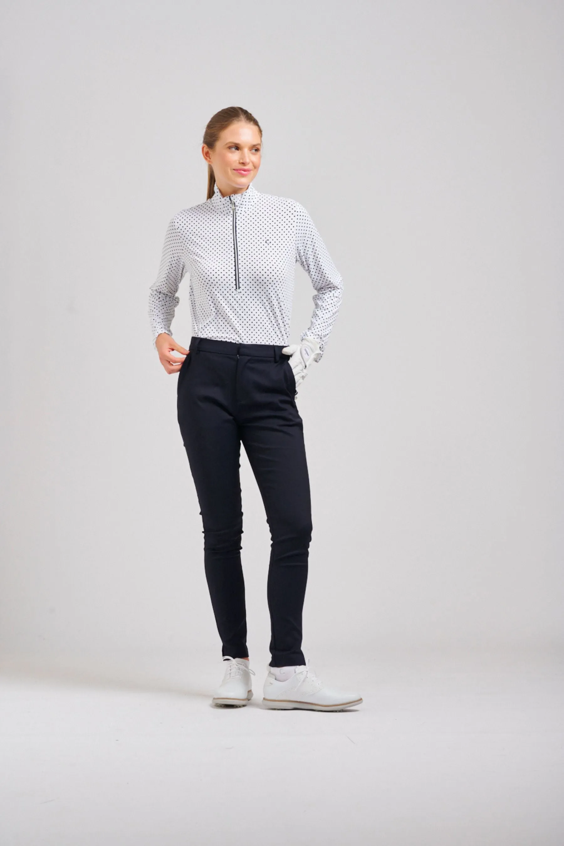 The Grange Long Sleeve Shirt | French Navy Spot