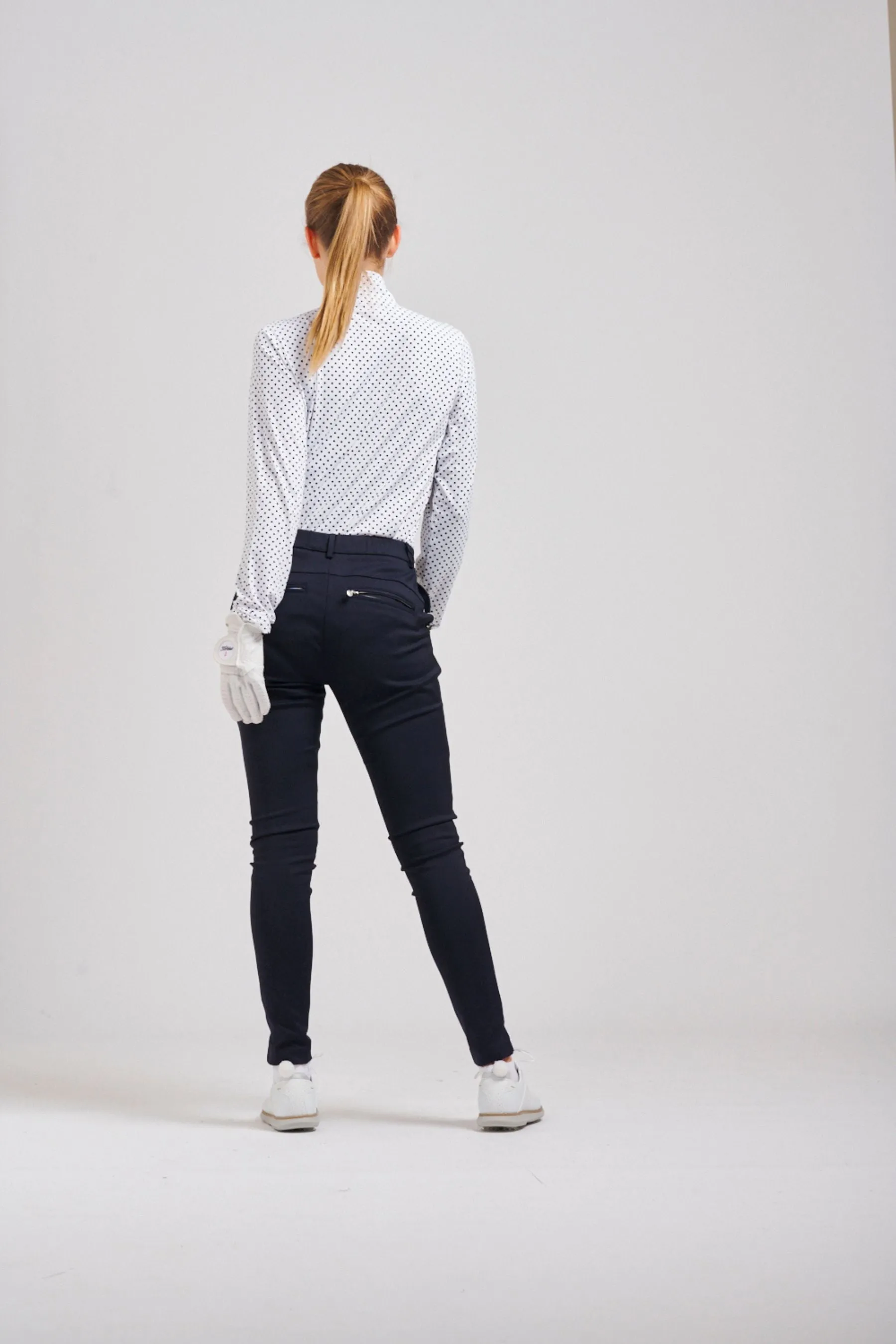 The Grange Long Sleeve Shirt | French Navy Spot