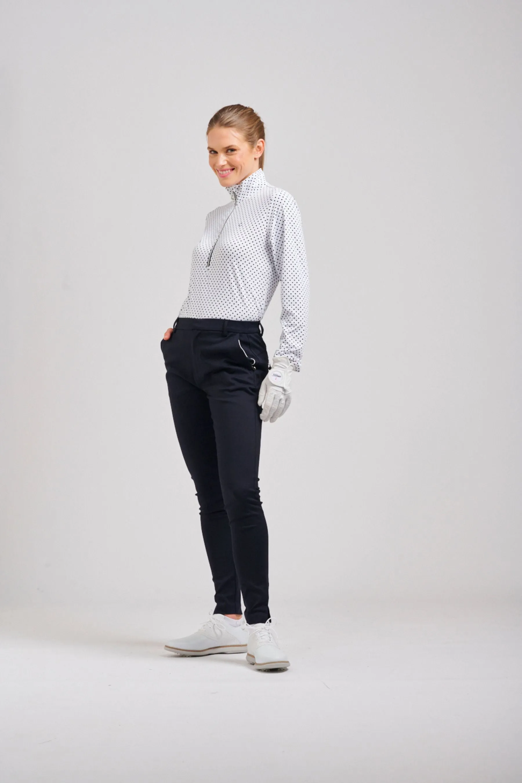 The Grange Long Sleeve Shirt | French Navy Spot