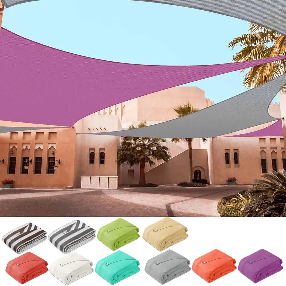 TheLAShop 20'x16' Rectangle Outdoor Sunshade Sail Patio