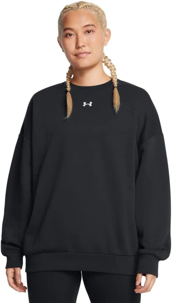 Under Armour Women Rival Fleece Oversized Crew