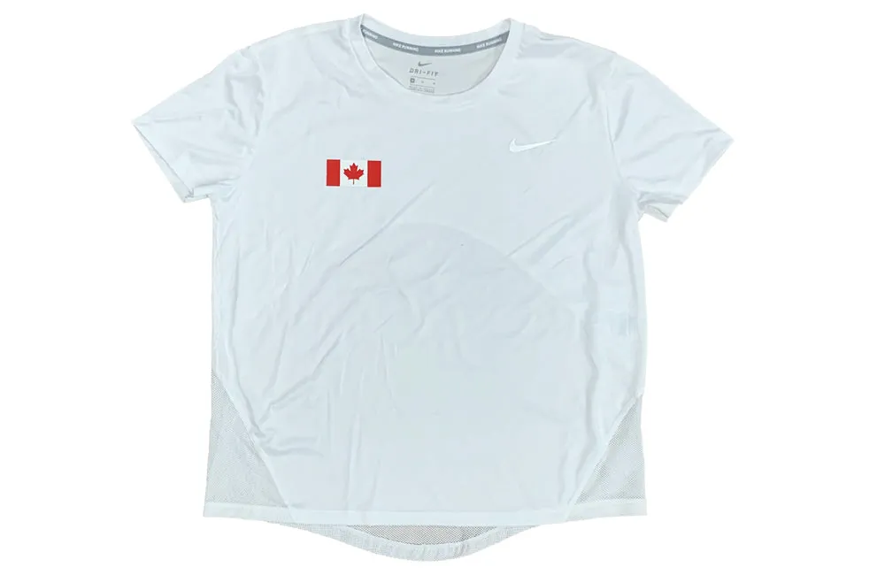 Women’s Nike Canada Miler Short-Sleeve Running Top