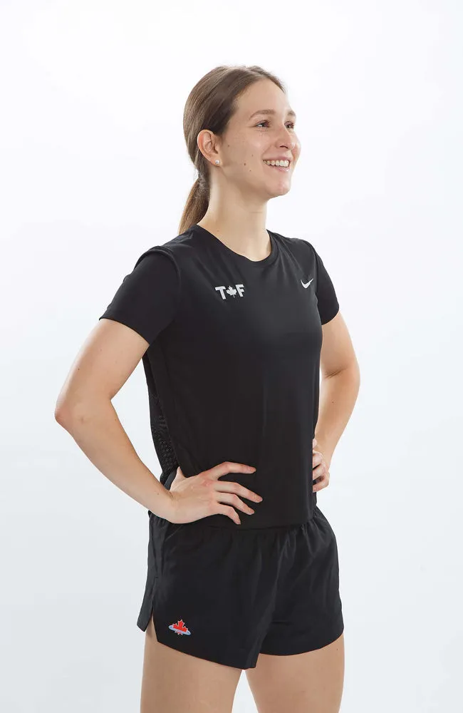 Women’s Nike Canada Track & Field Miler Short-Sleeve Running Top