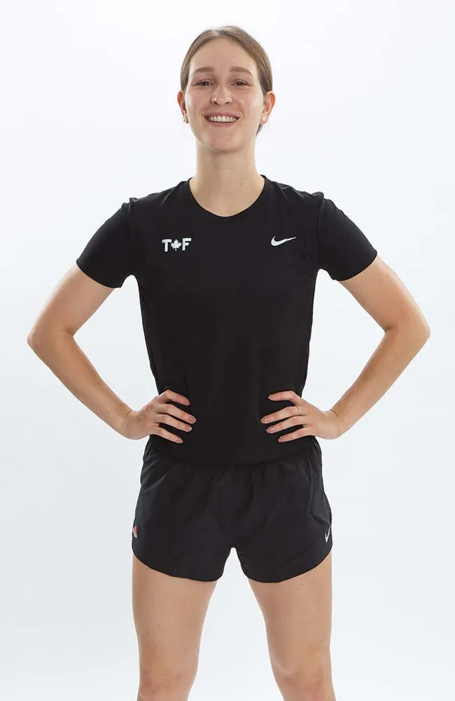 Women’s Nike Canada Track & Field Miler Short-Sleeve Running Top
