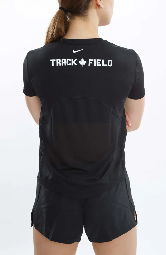 Women’s Nike Canada Track & Field Miler Short-Sleeve Running Top