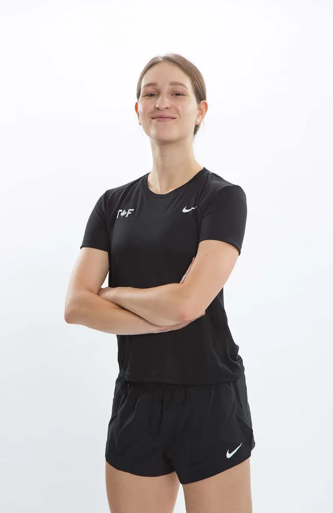 Women’s Nike Canada Track & Field Miler Short-Sleeve Running Top