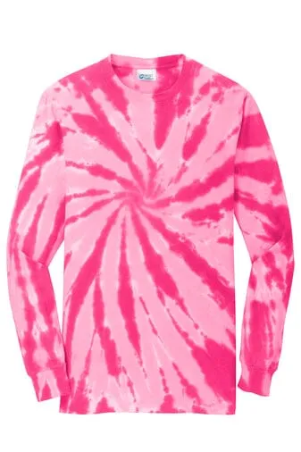 Youth Tie-Dye Long Sleeve Tee
